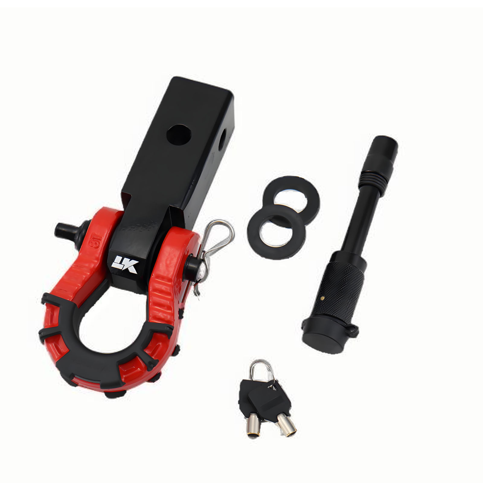 Heavy Equipment Trailer - 1Set 8T D Ring Shackle with