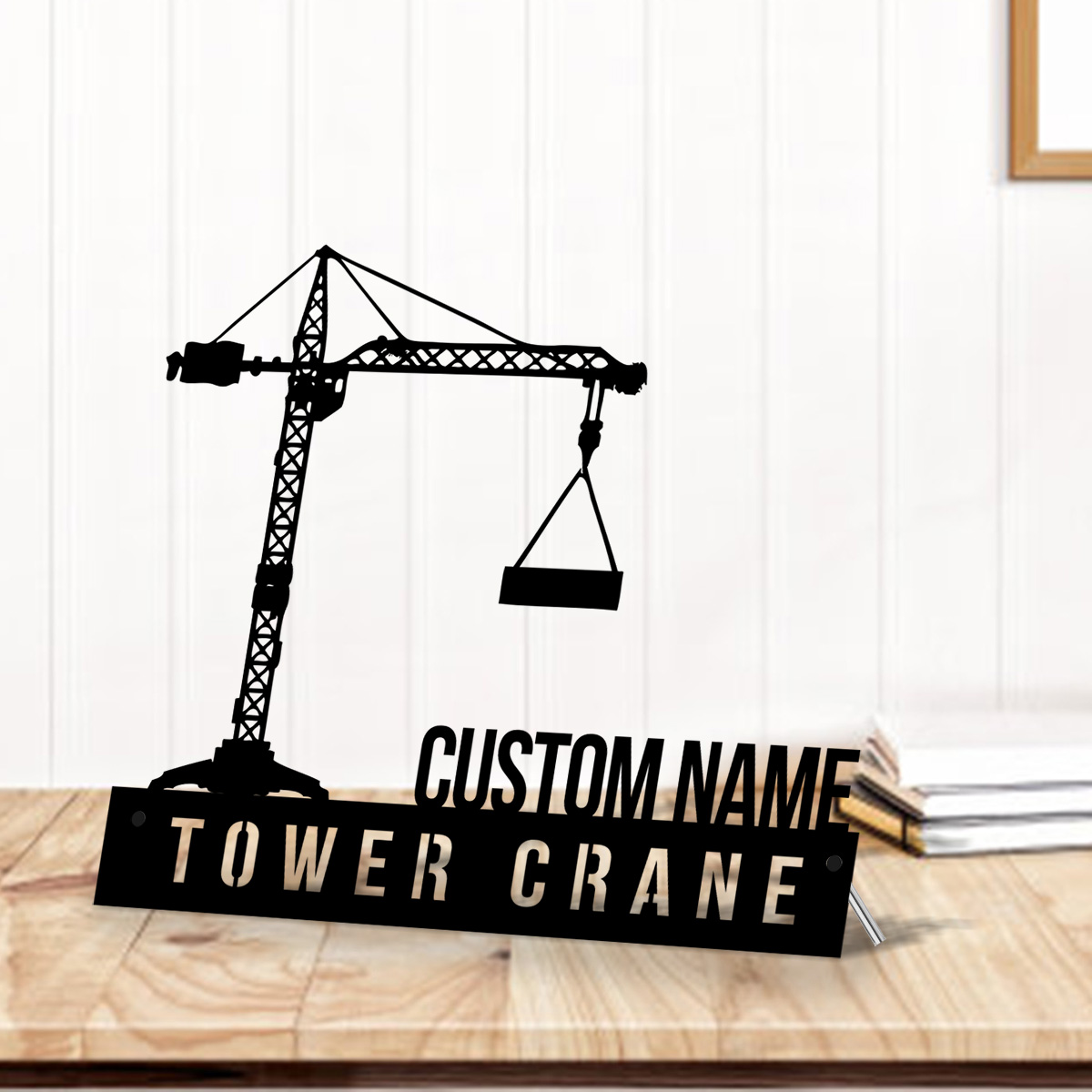 Custom Tower Crane Desk Name P - Heavy Equipment Names 评论和价格