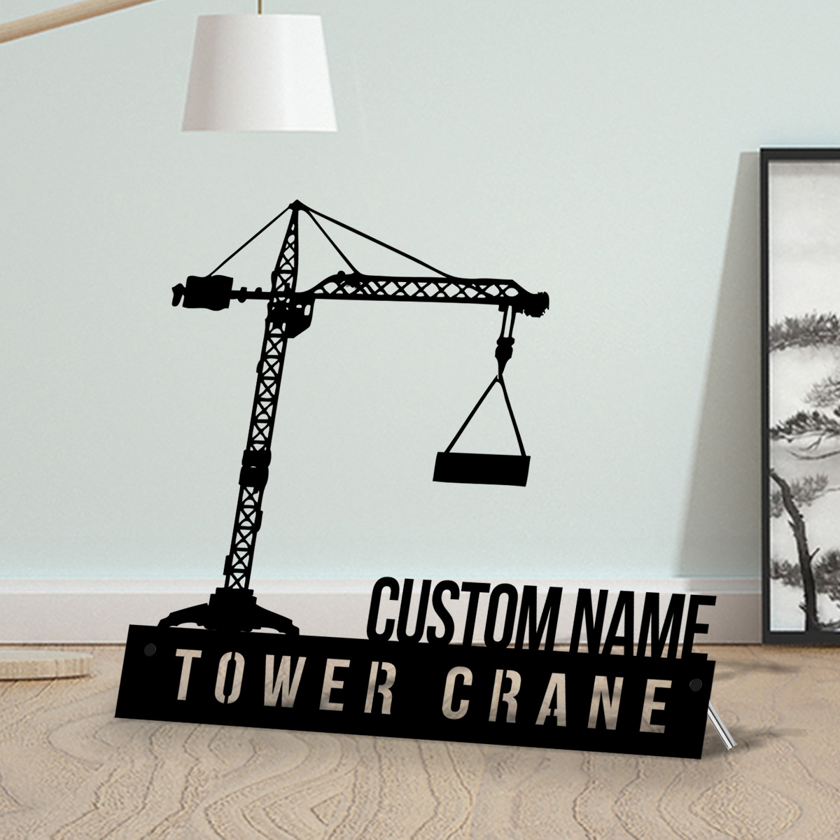 Custom Tower Crane Desk Name P - Heavy Equipment Names 评论和价格