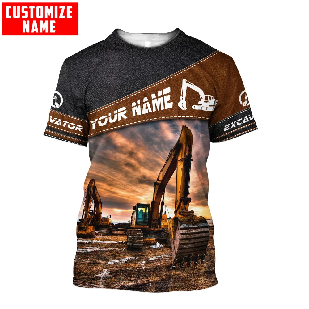 Personalized Name Excavator He - Heavy Equipment Names 评论和价格