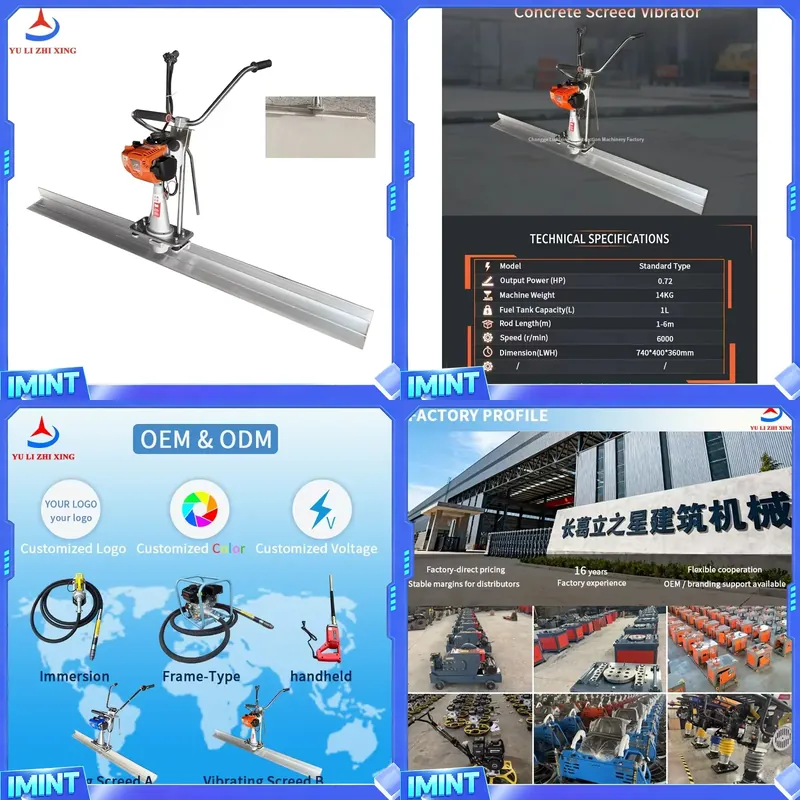 Hot Sale Factory Direct Sale E - Concrete Screed Vibrator 评论和价格